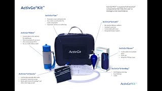 ActivGo Urinary Incontinence Kit for Men suffering from bladder leaks [upl. by Aiuqenehs]