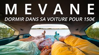 MEVANE  Aménager sa voiture en camping car pour 150€ [upl. by Garwin537]