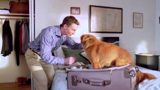 Freshpet dog food commercial on fresh all natural pet food  Business trip [upl. by Sollars475]