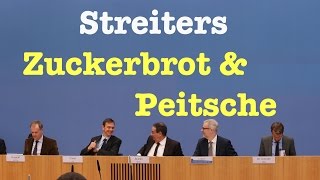 Streiters Zuckerbrot amp Peitsche  BPK vom 23 November 2015 [upl. by Kcinnay]