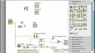 Intro To LabVIEW Part 6 Arrays [upl. by Einej]