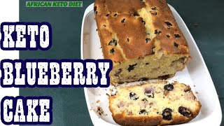 KETO BLUEBERRY ALMOND CAKE [upl. by Oaht671]