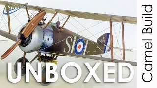 Microaces Sopwith Camel Build  Unboxed [upl. by Zobias]