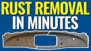 How to Remove Rust  3 Different Ways to Completely Remove Rust Rust Removal in Minutes [upl. by Leaper]