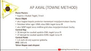 Teknik Radiografi Kepala Skull Cranium [upl. by Hgielram]