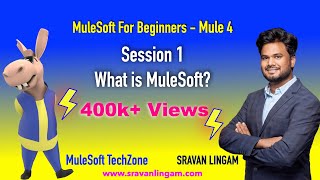 Mulesoft For Absolute Beginners  Session 1 What Is Mulesoft  mulesoft mule4 sravanlingam [upl. by Neyut677]