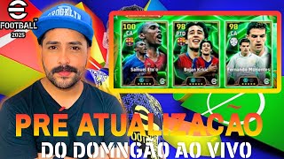 🔥⚽️ PRÉ ATUALIZAÇÃO DO DOMINGÃO AO VIVO  EFOOTBALL 2025  PS5 [upl. by Attenweiler]