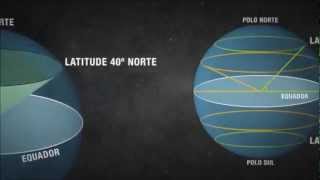 Latitude e longitude vídeo aula de geografia [upl. by Toni]