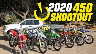 2020 450 Motocross Bike Shootout  Vital MX [upl. by Malena]