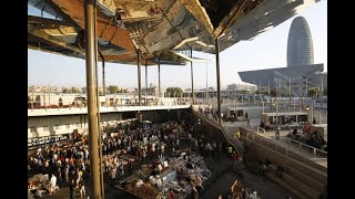 Rastro Barcelona le llaman Els Encants Barcelona Mercat Fira de Bellcaire mercadillo segunda mano [upl. by Helfant]