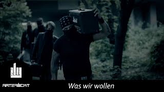 Artefuckt  Was wir wollen Offizielles Video [upl. by Frydman863]