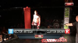 BFC 15 Clayton Brown vs Hector Arteaga BFC Bantamweight Championship [upl. by Leahcimaj336]