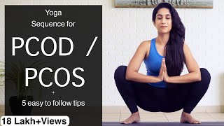 11YogaExercises to Cure PCOD Permanent Solution Guaranteed By Gatello gatelloyoga gatellopcodyoga [upl. by Econah]