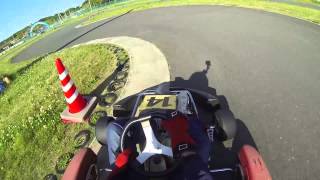 Fatal Kart Crash AccidentShocking and Graphic GoPro Hero3 [upl. by Hoffer]