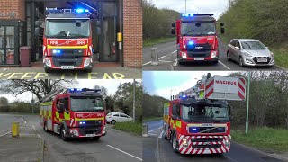 Suffolk Fire amp Rescue Service respond to Lorry Fire [upl. by Dlorag]