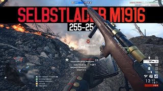 Selbstlader M1916 25525  Battlefield 1 [upl. by Durstin]