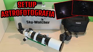 Il mio SETUP per fare ASTROFOTOGRAFIA 🔭😍 SKYWATCHER  CANON [upl. by Anauqaj]