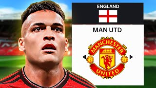 I Fixed Man United With UNLIMITED Money [upl. by Adnara]