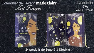 Calendrier de lAvent Marie Claire  Nuit féerique [upl. by Nivrac]