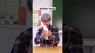 Schüler im Wandel der Zeit🤯 schule shorts lachen witzig [upl. by Season]