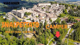 Area sosta camper gratuita in uno dei borghi più belli dItalia e poi la delusione dellultima tappa [upl. by Ahsenrad927]