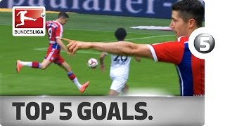 Top 5 Goals from Matchday 7  Vote for your Goal of the Week [upl. by Etirugram682]