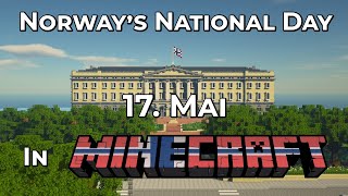 We Celebrated Norways Independence Day in Minecraft [upl. by Dadelos]