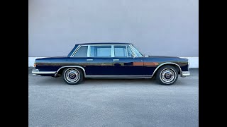 MERCEDESBENZ 600 Limousine W100 Bj 1968 [upl. by Neelyak]