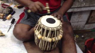 Mukta Das  Kolkata tabla makerMOV [upl. by Esimaj]