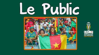 Le Public Camerounais face à la Guinée CAN Total Énergie CI 2023 [upl. by Oswell]