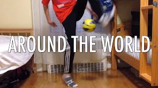 Tutorial AROUND THE WORLD ATW Soccer Freestyle Juggling Trick Tutorial [upl. by Airamahs633]