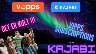 Vipps subscription payments for Kajabi  quick demo [upl. by Omrellug]