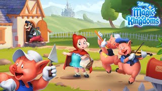 LETS BUY LITTLE RED RIDING HOOD💎  Disney Magic Kingdoms  Silly Symphony Event  1 [upl. by Eenaj]