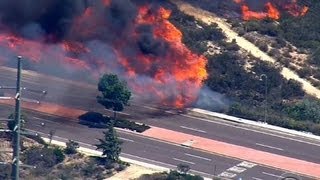 Southern California wildfires prompt mass evacuations [upl. by Narik885]