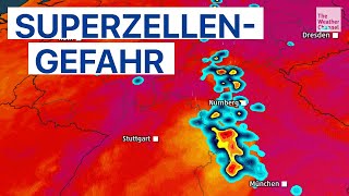 Hitzewarnung am Dienstag Dann kommen neue Gewitter [upl. by Stanwood391]