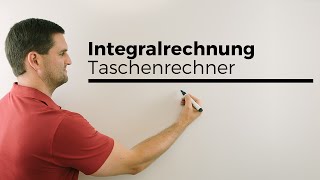 Integralrechnung mit Taschenrechner bestimmtes Integral berechnen Casiofx  Mathe by Daniel Jung [upl. by Ennove]