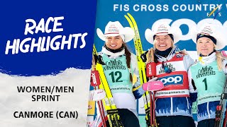 Svahn and Klaebo say goodbye to Canada with Sprint wins  FIS Cross Country World Cup 2324 [upl. by Ianthe533]