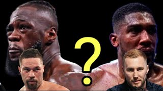 SERIOUS QUESTION WHO HAS THE BIGGEST RISK DEONTAY WILDER OR ANTHONY JOSHUA [upl. by Trudie405]