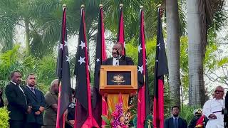 PM Marape addresses PNG on the passing of Queen Elizabeth II [upl. by Dimphia]