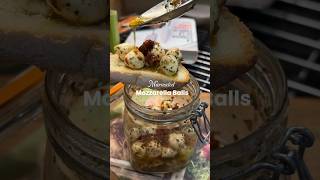 The Best Marinated Mozzarella Recipe [upl. by Aissatsana]