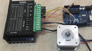 TB6600 Stepper Motor Driver with Arduino [upl. by Ettelegna]