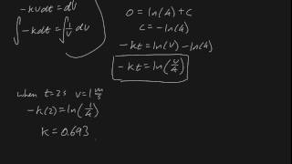 rectilinear motion example particle decelerating [upl. by Oflodur]