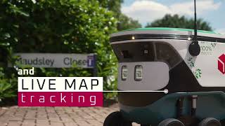 DPD UK Uses Autonomous Delivery Robots in Milton Keynes [upl. by Naujled114]