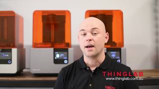 Thinglab Formlabs Form 2 Resin Version Update [upl. by Dorris]