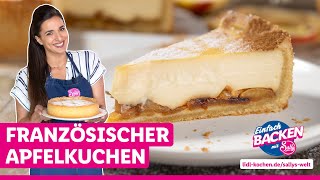 L‘ amour pur Französischer Apfelkuchen  Schnelles Herbstrezept  Rezepte für Lidl von Sallys Welt [upl. by Keely]