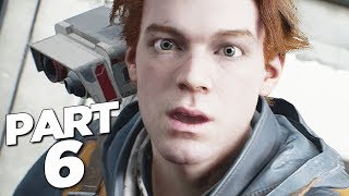 STAR WARS JEDI FALLEN ORDER Walkthrough Gameplay Part 6  ATST BOSS FULL GAME [upl. by Anitneuq]