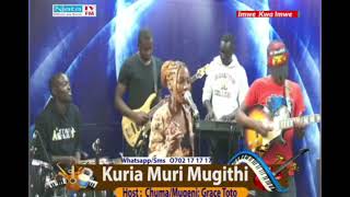 Gospel live band rhumba  Uliniumba Nikuabudu Ngai Mûrathimi Kuoshwa kwa damu wamwendea Yesu [upl. by Attenol]