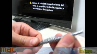 como hacer Antena TV hd casera rápida y economica TDA HD [upl. by Tubb]