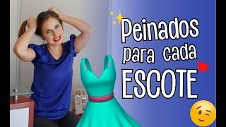 Tipos de Peinado según tu Escote  Tips de Belleza  Ada Pelayo [upl. by Sal957]