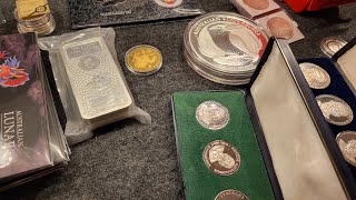 Silber Kilos Silber Unzen etwas Gold und andere interessante Sachen Unboxing [upl. by Millard321]